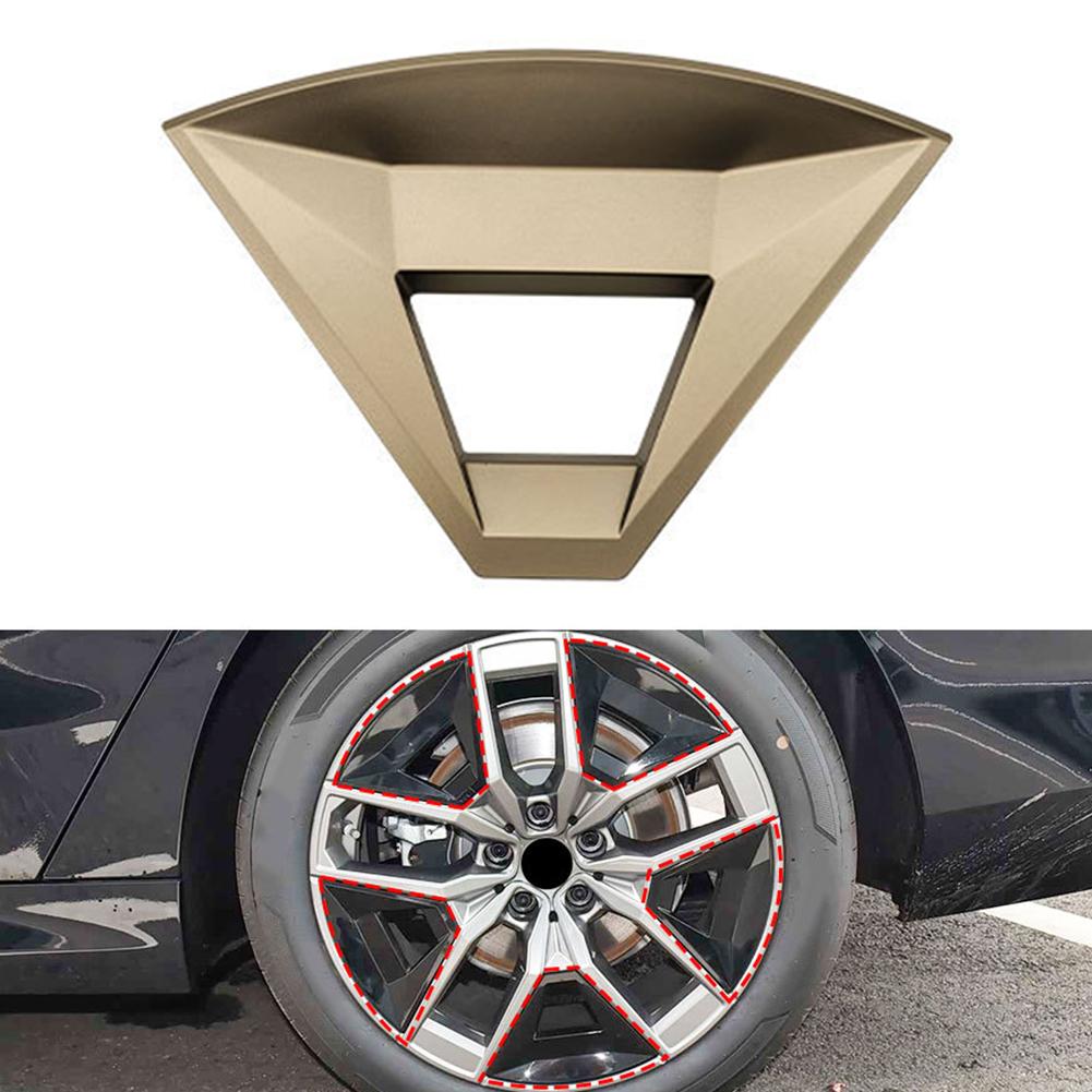 Wheel Center Trim Piece Car Wheel Decorative Panel ABS Plastic Construction Tool-free Installation OEM Quality Standard золотой