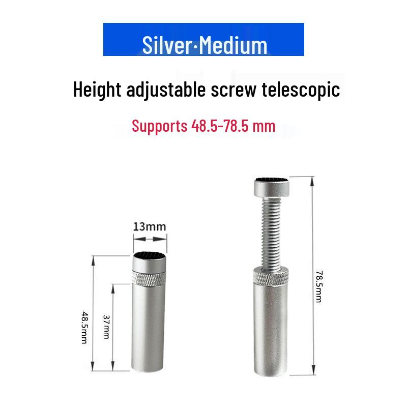 Aluminum Graphics Card Stand with Magnetic Base, ITX-Compatible, Anti-Bending Support.