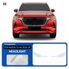 For Mazda CX60 CX-60 2024-UP Headlight Rearview B C Pillars Pre-cut Paint Protection Film Clear TPU PPF Anti Scratch Sticker