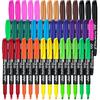 Lelix Dry Erase Markers - 42 Pack, 14 Colors, Chisel Tip, Perfect for Kids & School, Office Use, Whiteboard & Mirror Writing