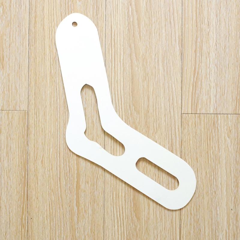 Pack of 6 Sock Blocking Molds for Knitting Applications and Effective Presentation Solution Craft Display Accessories