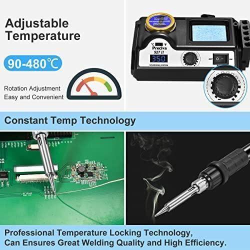 Station de Souder Professionnel - Preciva - 60W - Temperature Constante - Sommeil