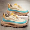 Thick Bottom Casual Sneakers Men's Shoes Fashion Athletic Jogging Shoes Versatile Board Shoes Breathable Anti Slip Walking Shoes