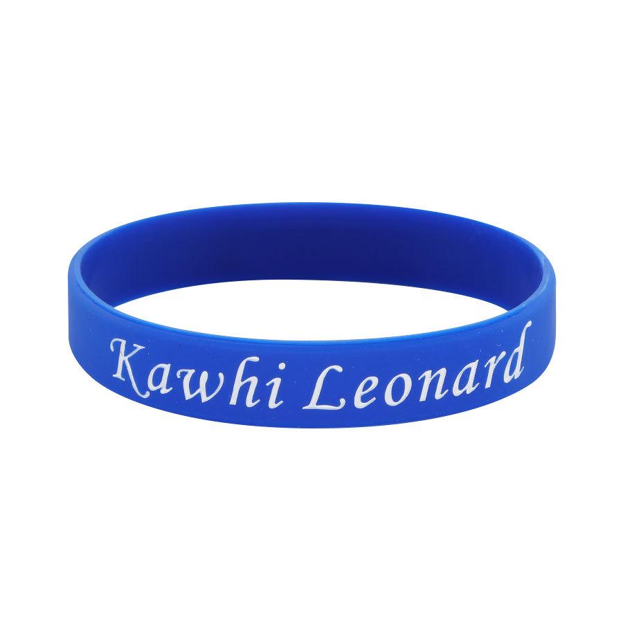 Douyin Popular NBA Star Signature Luminous Silicone Sports Bracelet/Wristband