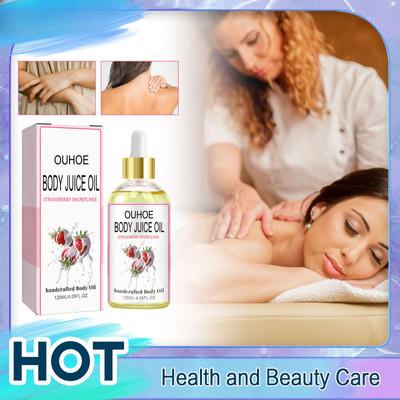 Body Juice Öl Erdbeerkuchen Duft Aufhellen von Flecken Diffusor Aroma Aufhellend Feuchtigkeitsspendend Entspannend Massage Ätherisches Öl