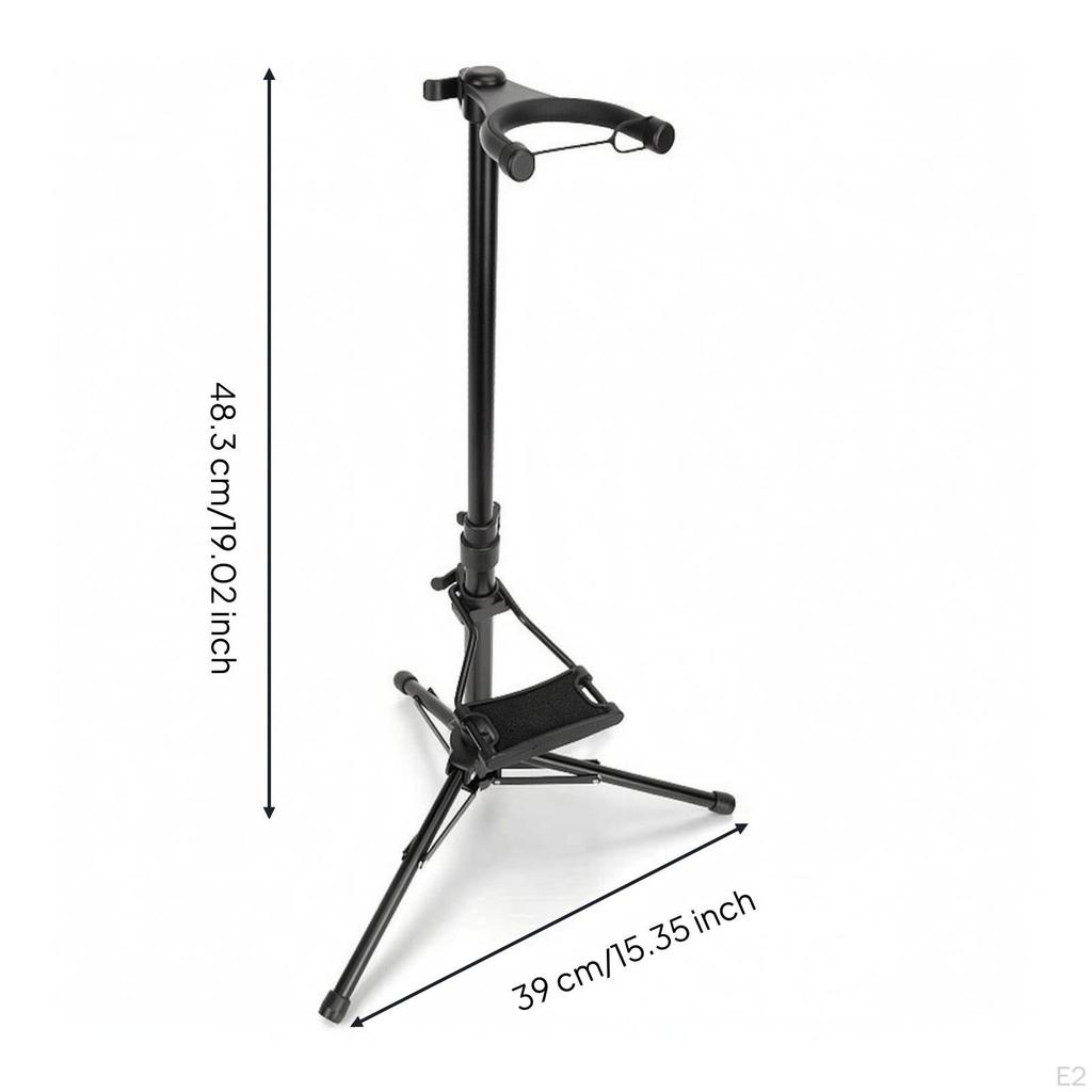 Electric Wind Instrument Stand HeightAdjustable Digital Foldable Aerophone