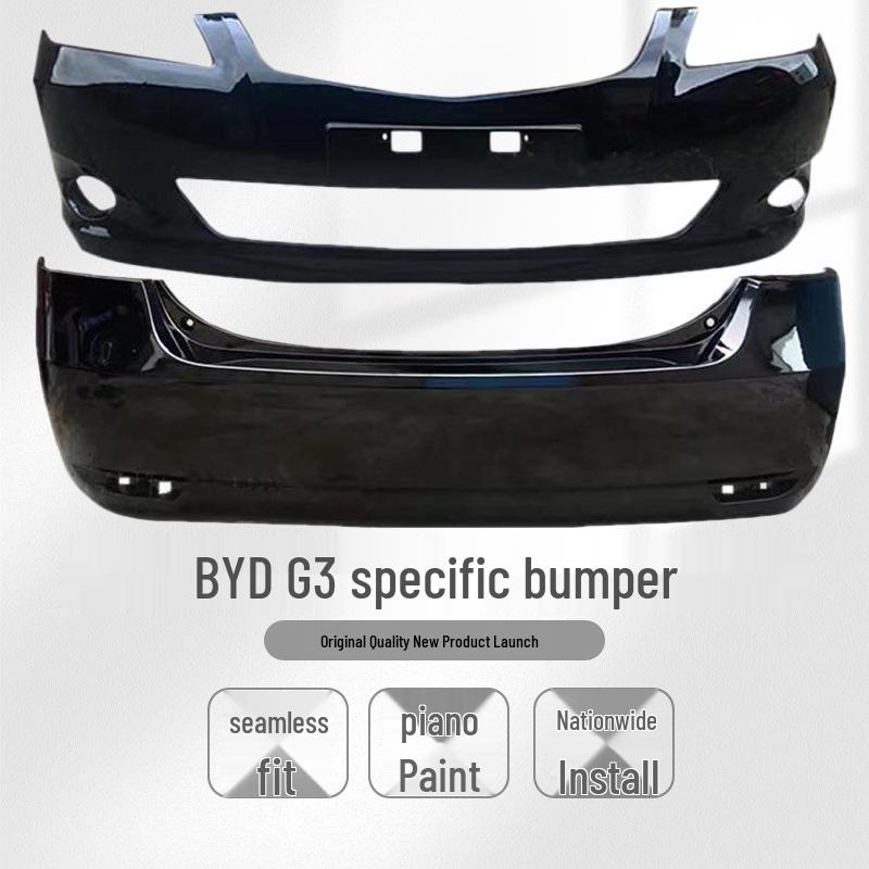 

Совместимая накладка на передний и задний бампер для BYD G3 Dolan Black - Front Bumper