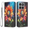 For Motorola Edge 60 Pro 5G Wallet Case Pattern Printing PU Leather Phone Cover with Lanyard