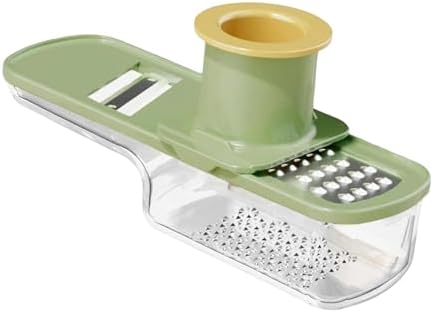 Multi-Functional Garlic Press & Grinder, Stainless Steel Garlic Mincer for Ginger Carrot Almond Food, Professional Kitchen Tool