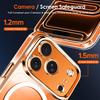 Shockproof Wireless Charging Strong Magnetic Case For iPhone 17 Pro Max Air iPhone17Pro Max Air 5G Clear Back Cover Phone Case