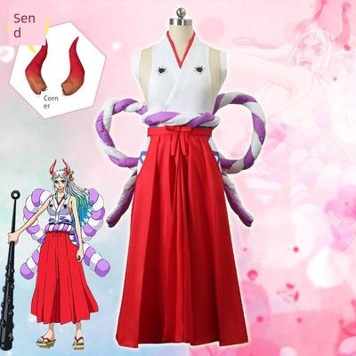 One Piece King Yamato Cosplay Costume, Character Cosplay Ace Cosplay, Japanese Style Cosplay Outfit