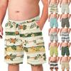 Men's Hawaiian Cargo Shorts Basic Casual Summer Outdoor Shorts
