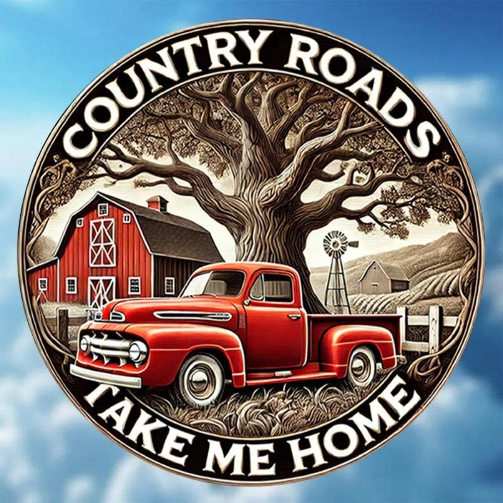 Vintage Metal Tin Sign Home Decor Wall Art Funny Bar Cafe Bathroom