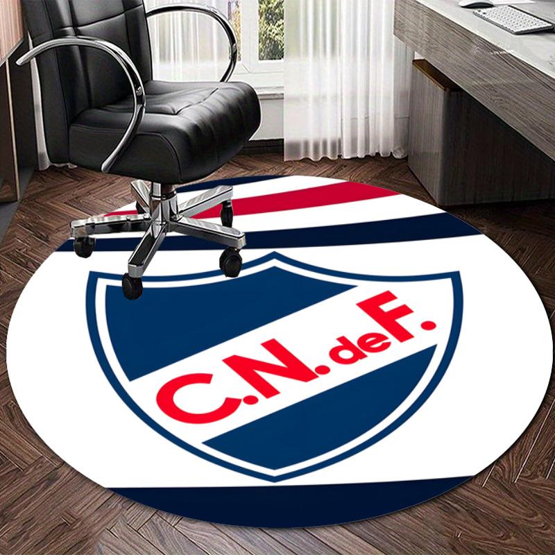 Personalized Club Nacional de Football Round Chair Office Rug - Perfect for Mat, Office Chair & More - Ideal Gift for Birthdays and Holidays