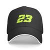 Racing # 23 Motorcycle Hiking Baseball Caps For Womens Personalized Male Beach Sunscreen Hat Hip Hop Trucker Cap