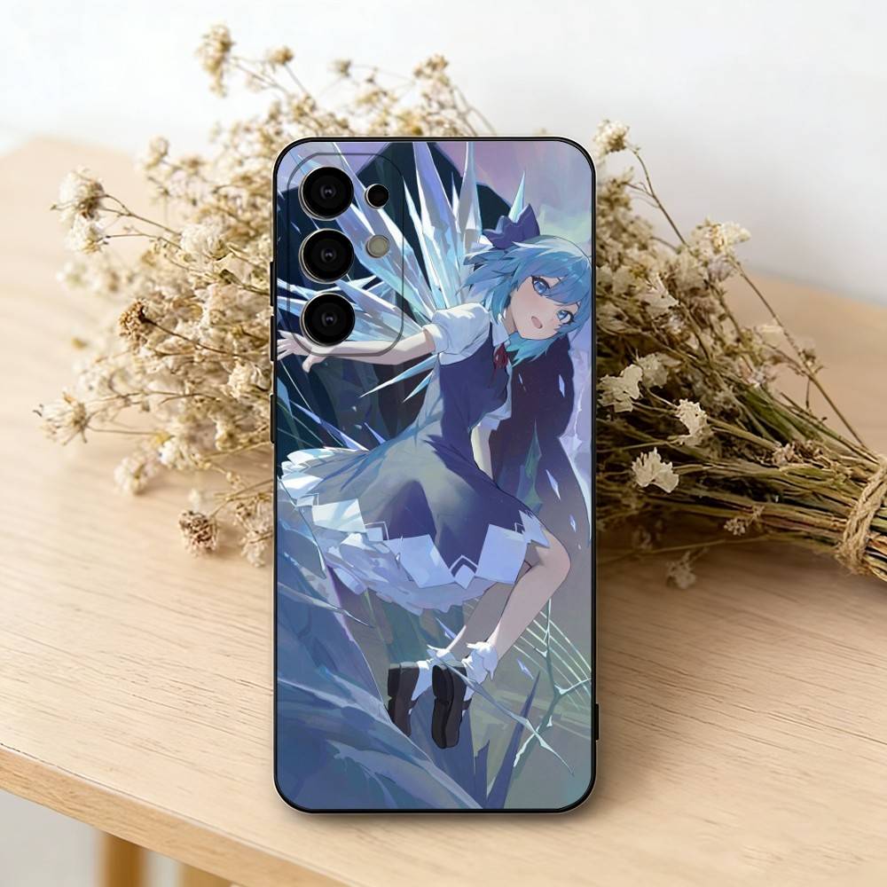 

Touhou Project Cirno Phone Case Black Silicone Soft For Samsung S25,S24,S21,S22,S23,S30,Ultra,S20,Plus,Fe,Lite Samsung S21 S305G