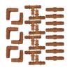 Irrigation Connector Drip Irrigation Kit Garden Irrigation Complete Kit Garden Irrigation Parts Couplings Tees Barbed Connectors