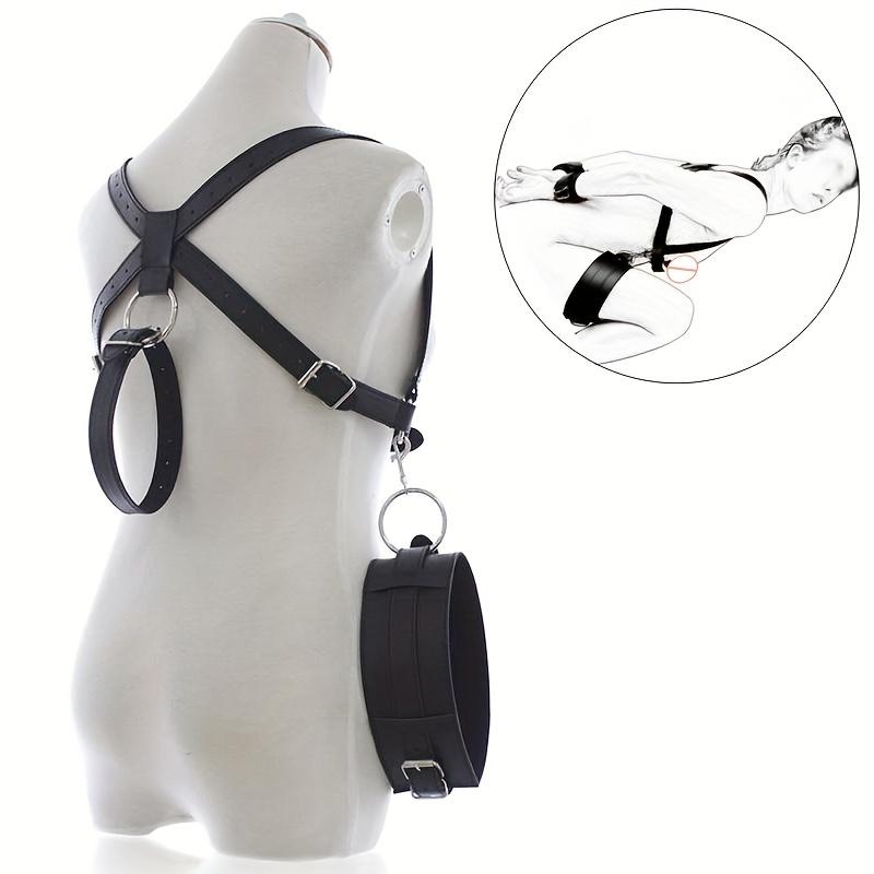 1pc BDSM Thigh Sling Open Leg Restraint Strap Handcuffs, Adjustable Restraint Strap, Sex Position Assist Toy Couple SM Game (Valentine's Day Gift)