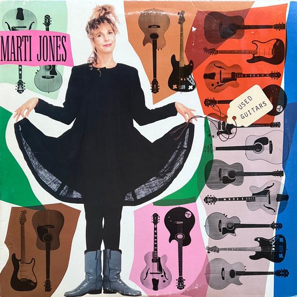 

LP Record MARTI JONES - Used Guitars SP5208 A&M Records 1988 US Rock Used