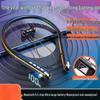 High-Quality Bluetooth Neckband Headphones: Long Standby, Perfect for Sports, Gaming & Calls - Compatible with Huawei, OPPO, Apple.