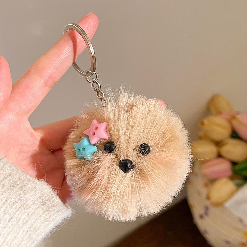 

1PC Plush Backpack Car Decor Key Ring Cute Charms Bag Pendant Accessories Doll Pendant B