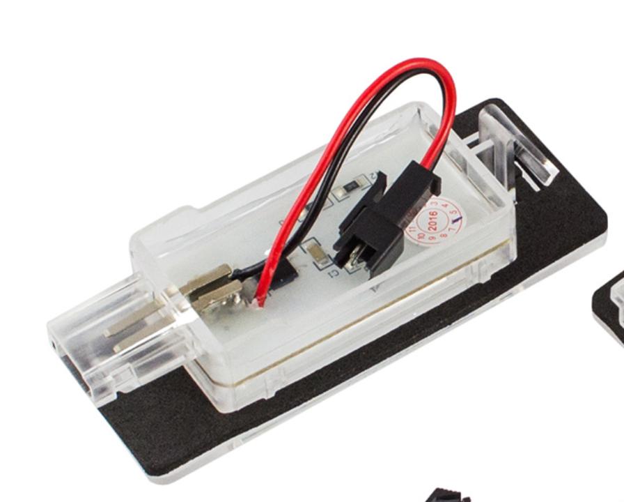 Led Licence Plate Light Kit, Autotune, For Opel Vectra C