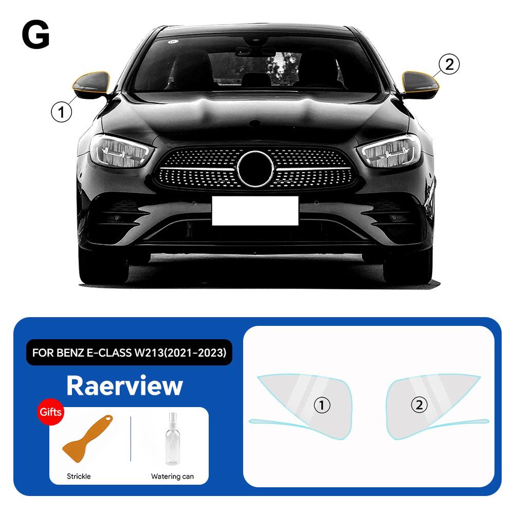 Pre Cut PPF For Mercedes Benz E Class W213    Paint Protection Film Headlight Rear view Mirror Clear Anti Scratch