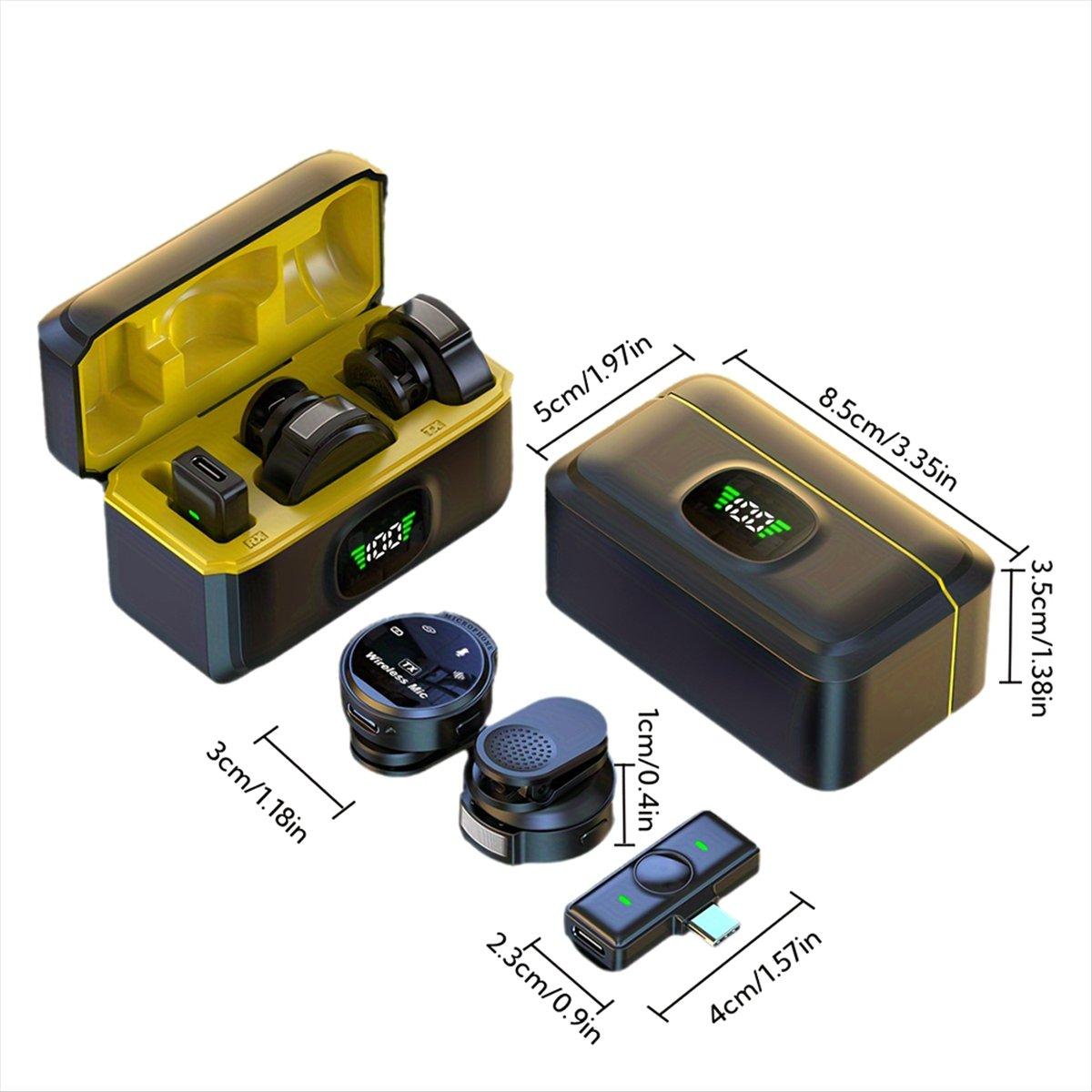 

J6 Wireless Lavalier Microphone Plug & Play Lapel Mic for Video Recording Vlog Live Streaming & Interviews Type-C China Mainland
