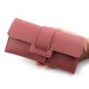 New Korean Style Women's Long Tri-fold Buckle Wallet & Clutch Coin Purse