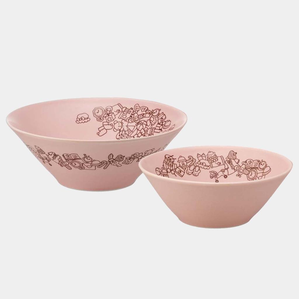 Skater Mino Ware Bowl, Small, 13cm, Ceramic, Hello Kitty, Sanrio, CHBW13-A
