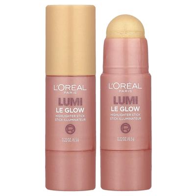 L'Oréal, Lumi, Le Glow Zvýrazňovač ve formě tyčinky, 635 Glowy Golden Couture, 6,5 g (0,22 unce)