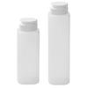 200/300ML Kitchen Spice Bottle Leak-proof Squeeze Design with Visual Scale Flexible Body Condiment Squeeze Bottle