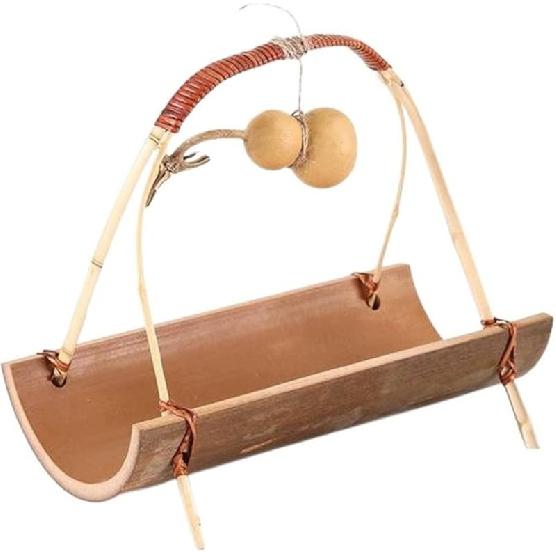 FARZI Portable Bamboo Cabas Gift Box Bamboo Portable Snack Basket Desktop Tea Box Dried Fruit Tray Storage Fruit Snack Basket