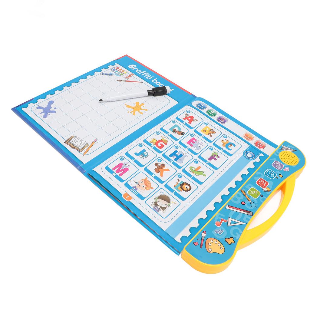 Educational Learning Toy Interactive Preschool Reading Device for Boys Girls Travel Home Gift
