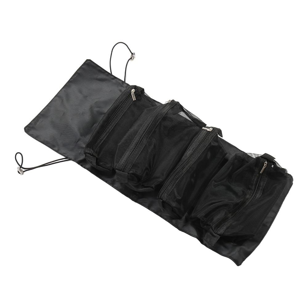 Large Capacity Hanging Toiletry Bag Foldable Travel Wash Bag Roll Up Makeup Bag For Travel