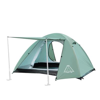 Tenplay Person Dome Tent Ready To Ideal for Solo and Other Features Freestanding Double Wall Lightweight Aluminum 3000mm Water Front and Rear Storage