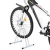 Vidaxl Stand For 1 Bicycle, Freestanding, Galvanized Steel