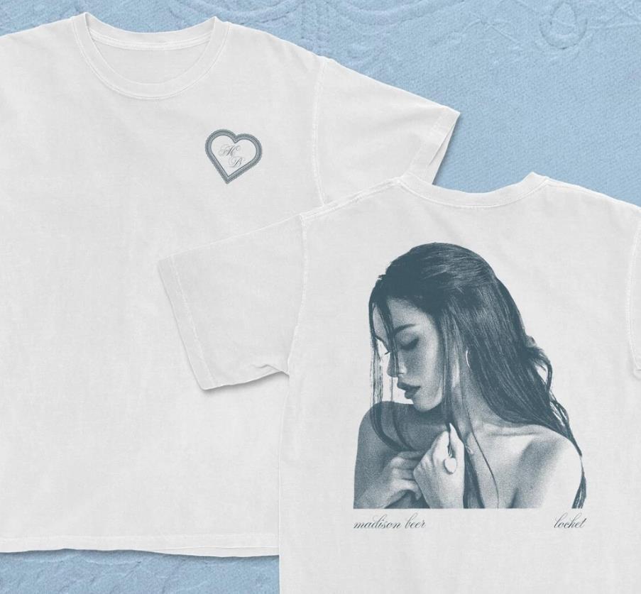 Madison Beer Medaillon Album Merch 2026 T-Shirt Größe S-5XL