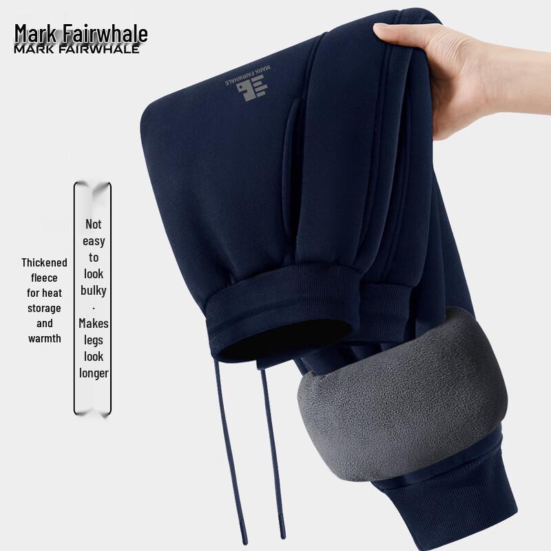 

Mark Fairwhale Men s Fleece-Lined Loose Fit Joggers 3XL