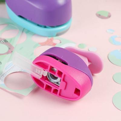 Round Embossing Device Children's Educational Embossing Machine Embossing Device Manual DIY Paper Cutter 9mm 16mm 25mm