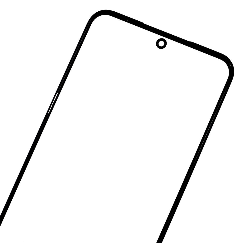 For Samsung Galaxy A54 5G A546 Front Screen Glass Lens+OCA Adhesive Replacement Parts (without Logo)