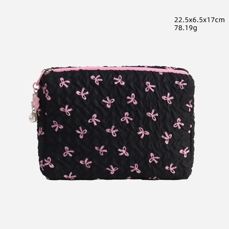 Cosmetic Bag Large Capacity Toiletry Bag Aesthetic Cosmetic Organizers Bows Makeup Bag Skincare Organisers for Women