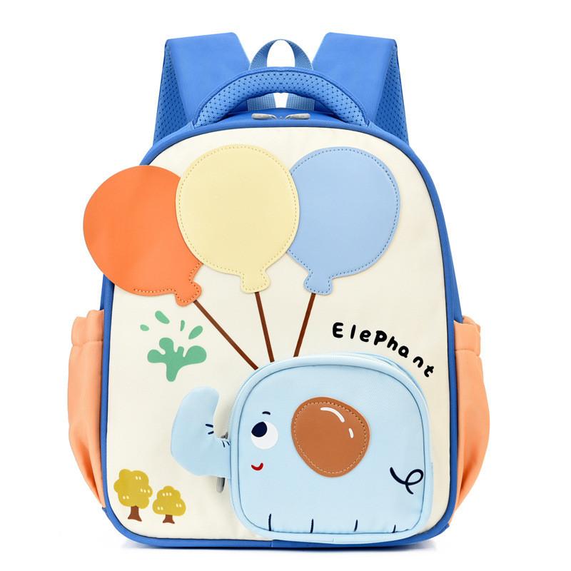 Childrens Cartoon Elephant Backpack With Breathable Oxford Fabric For Kindergarten And Elementary School