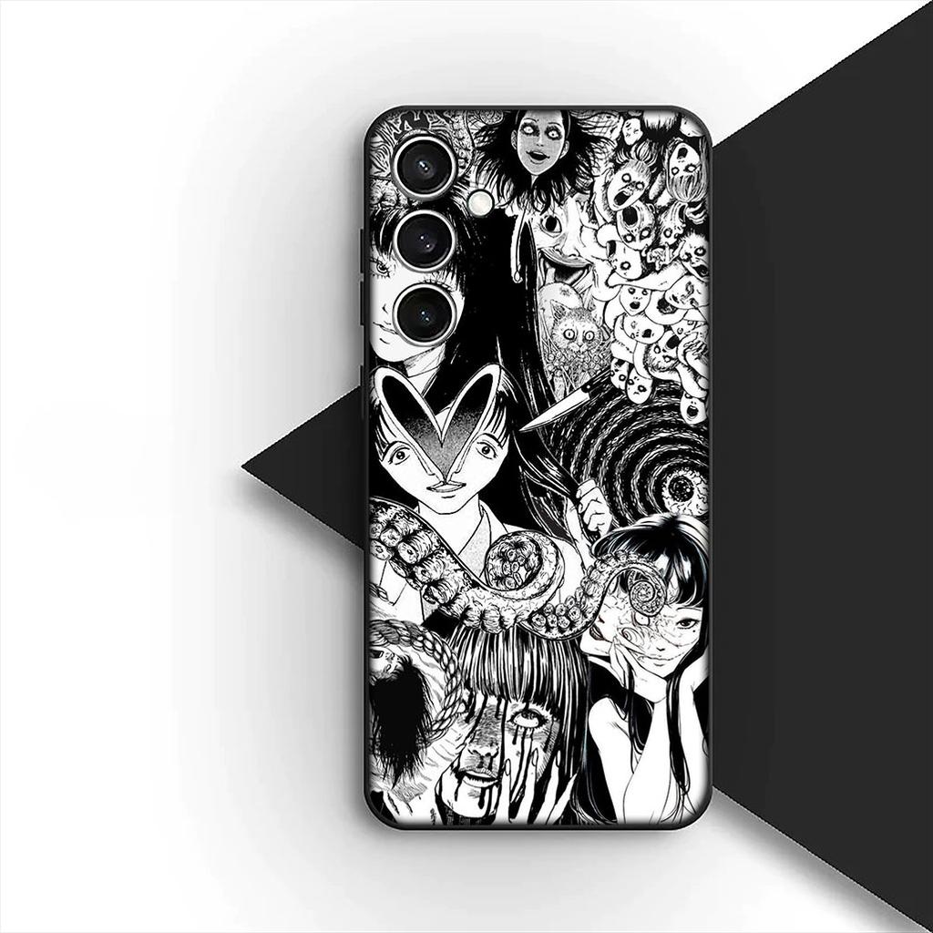 Cover for Samsung Galaxy S10 S8 S9 Plus A33 A34 A31 70 A71 A72 Note 20 9 8 S10E Casing Phone Case Horror Junji Ito Tomie Cartoon