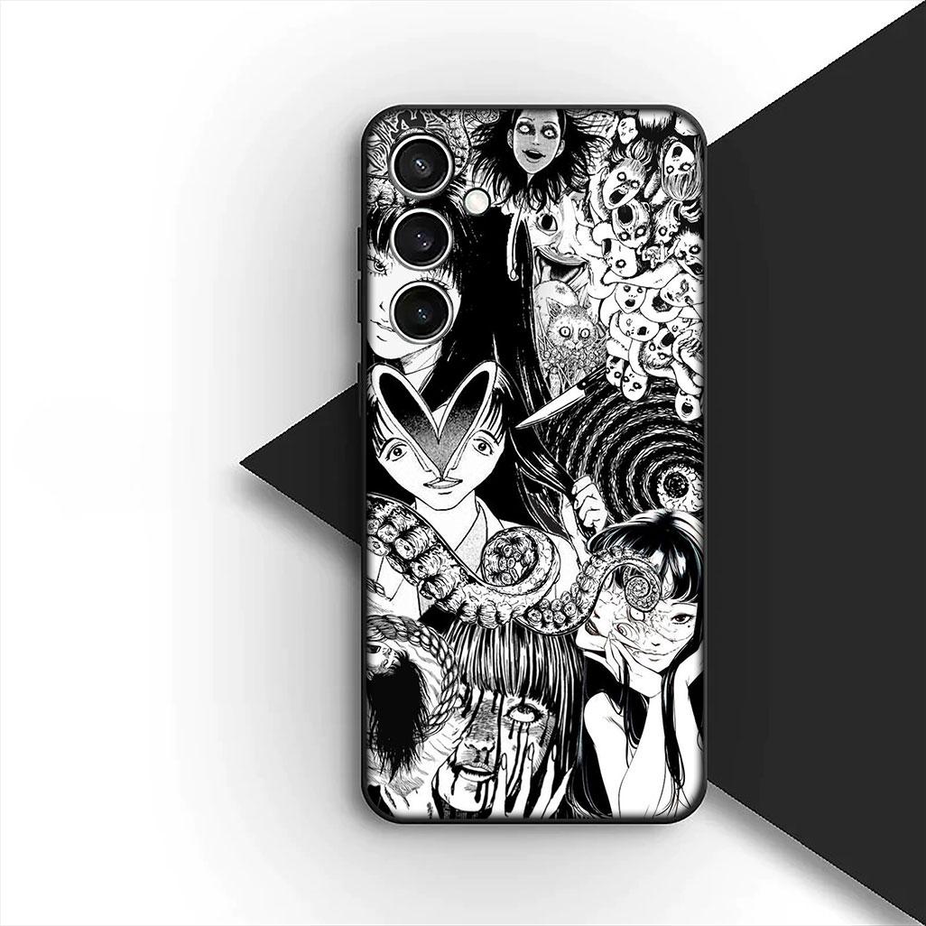 

Чехол для Motorola Moto G86 G57 E14 E15 G14 G34 G67 G84 G24 A54 G15 Power E22 Корпус Чехол для телефона Ужасы Дзюндзи Ито Томиэ Мультфильм Motorola Moto G15 Power