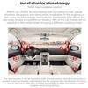 2pcs High Efficiency Car Tweeters Treble Loudspeakers Car Audio Speaker  for Car Audio System