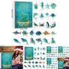 Marine Life Advent Calendar With 24 Acrylic Animal Ornaments For Christmas Home Decor