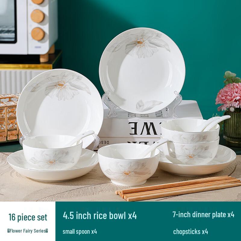 Fairy Blossom Ceramic Dinnerware Set
