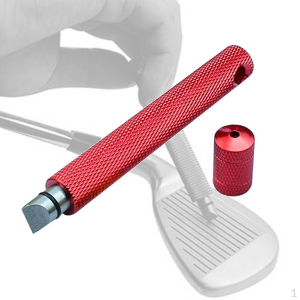 Golf Club Iron Wedge Grooving Groover Sharpener Sand Cleaning Tool