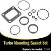 För Ford 1994-2003 7.3L Powerstroke Diesel 72468 Turbo Monteringspackningssats & Turbo Sockel O-ringstätningar F4TZ-6N653-A F4TZ-6N653-B